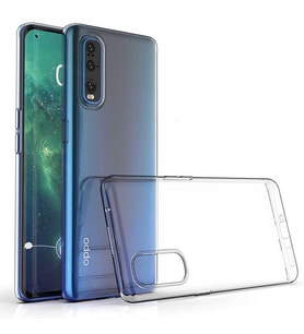 Oppo Reno 3 Pro 5G Kılıf Şeffaf Silikon Hibrit Case (Renksiz)