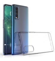 Oppo Reno 3 Pro 5G Kılıf Şeffaf Silikon Hibrit Case (Renksiz)