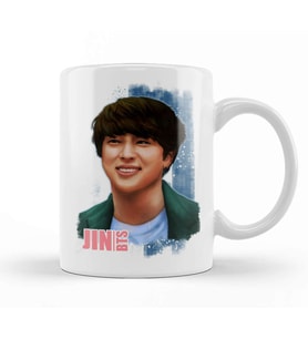 Bts Jin Kupa Bardak Porselen