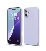 iPhone 16 Plus Kılıf Nano içi Kadife Silikon - Lila