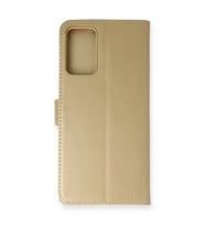 Galaxy Note 20 Kılıf Trend S Plus Kapaklı Kılıf - Gold