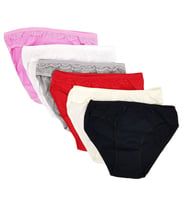 Tutku 12 'li Pınar Bayan Bikini Külot Kombin (Çok Renkli)