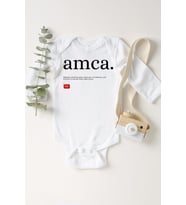 Unisex Bebek Beyaz Amca Tdk Çıtçıtlı Body