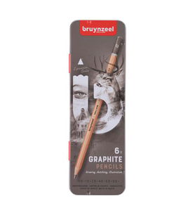 Bruynzeel Expression Graphite 6'lı Dereceli Kalem Seti 