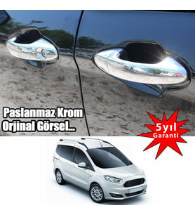 Ford Courier Kapı Kolu Kromu Nikelajı 2014 Sonrası