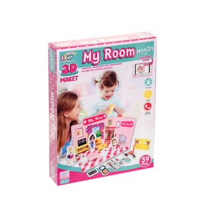 Benim Odam Maket 3 Boyutlu Puzzle