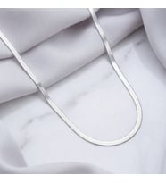 Çelik Zincir 316L Balık Sırtı Model 2 MM ZN-215 (Beyaz)