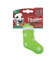 M-Pets Christmas Green Stocking Köpek Oyuncağı 13cm