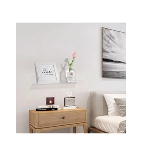 Pleksi Takı Oje Baharatlık Düzenleyici Raf 2 Adet Genişlik 40cm X 10cm
