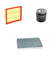 Bosch Filtre Bakım Seti Audi A6 2.8 Benzin 1998-2004 Hava + Yağ f. + Polen Filtre Sardes