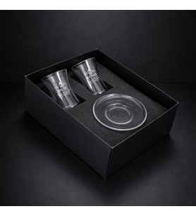 Kişiye Özel İsimli İkili Çay Bardağı  Premium Hediye Seti