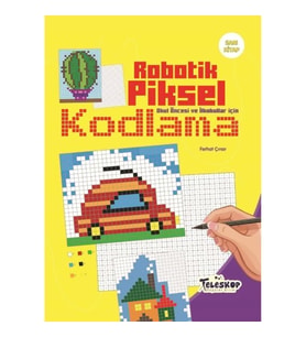 Robotik Piksel Kodlama Sarı Kitap