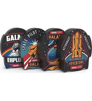 SİLKA ART55 GALAXY SERİSİ DESENLİ SİLGİ