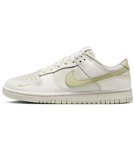 Nike Dunk Low Womens Leather Sneaker Hakiki Deri Kadın Günlük Spor Ayakkabı Krem