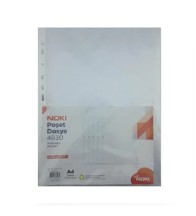 Noki Poşet Dosya A4 50 li