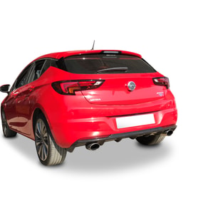 Opel Astra K 2016 Sonrası Uyumlu  Difüzör (Plastik)
