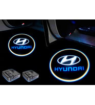 Hyundai Pilli Yapıştırmalı Kapı Altı Led Hayalet Logo(2Adet)