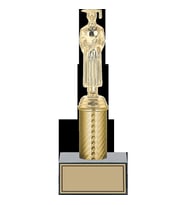 ODAK KUPA - Figürlü Kupalar - Mezuniyet Erkek Figürlü Kupalar FG-007 C - 25 cm