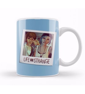 Max and Chloe Selfie  Life is Strange Kupa Bardak Porselen