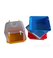 Neo Pet Market Fit Fly Büyük Boy Kuş Banyosu Karışık Renk (18 x 18 x 19 cm)