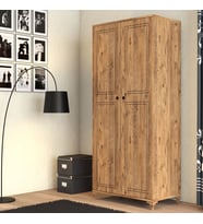 Moxen Mobilya DR2 Askılı Raflı Dolap