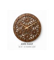 AXİS Premium Geometrik Duvar Saati 40 cm.