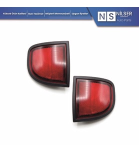 Mitsubishi L200 Arka Çamurluk Reflektörü Sağ-Sol TAKIM 2007-2014