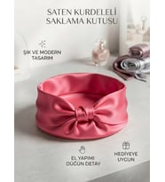 Kurdeleli Dekoratif Aksesuar Kutusu