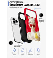 İPhone 17 Pro Vibes Collection Çift Katmanlı Essential Tough Telefon Kılıfı