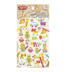 Bigpoint Sticker Magic Crayon x 15 Adet