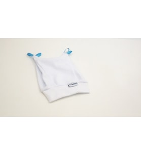 Sema Baby Yenidoğan Kurdelalı Bebek Şapka - Beyaz (Renksiz)