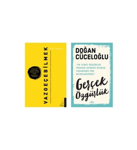 Vazgeçebilmek + Gerçek Özgürlük- 2 Kitap Set - Iş Bankası Özel Set Vazgeçebilmek Kitabı