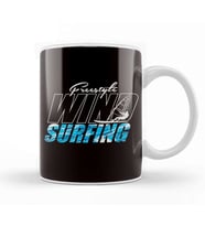 Freestyle Windsurfer Windsurfing Surfboard Ocean Wave Surf Kupa Bardak Porselen