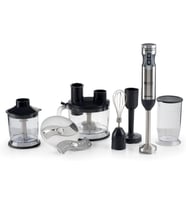 Multiprep El Blender Seti 7'si 1 Arada 0898/11 - Çok Fonksiyonlu Blender, 7 in 1, 1000 Watt, Paslanmaz 4 Bıçak, Turbo, 2 Lt Hazne, Rendeleme, Dilimleme, 700 ml Sürahi, Buz Kırma