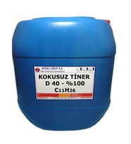 KOKUSUZ TİNER D-40 %100 - 30 Lt