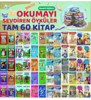 3.ve 4.Sınıflar İçin Renkli Eğitici Okumayı Sevdiren Hikayeler (60 Kitap)