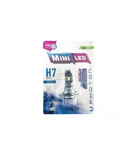 H7 Mini Fanlı Led Oto Ampul 2'li Set