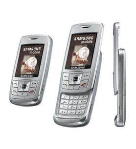 Samsung E250 Kızaklı Sürgülü Kayar Kapak Kameralı Cep Telefonu