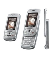 Samsung E250 Kızaklı Sürgülü Kayar Kapak Kameralı Cep Telefonu