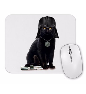 Kedi Star Wars Cat Vader Mouse Pad