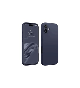 Iphone 16 Kılıf First Silikon - Lacivert