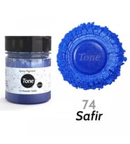 Resinin Tone Powder Safir Epoksi Toz Sedef Renk Pigmenti 100 ml