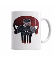 Caveira Justiceiro Kupa Bardak Porselen