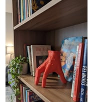 3D Modern Kırmızı El Obje 17X16 Cm Ev Ve Ofis Dekorasyonu