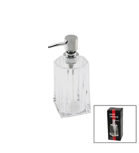 280ML - UZUN ŞEFFAF - MİKA KRİSTAL SIVI SABUNLUK (5668)