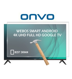 Onvo 43OVF5000AQ Tv Ekran Koruyucu - Onvo 43" inç 109 cm QLED Ekran Koruyucu