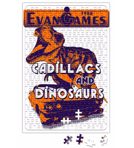 Cadillacs And Dinosaurs Evan Games 1988 Puzzle 240 Parça Yapboz