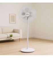 Ayaklı vantilatör 5 kanat 18'' (yaklaşık 45 cm) Sessiz 3 Kademe 140 cm
