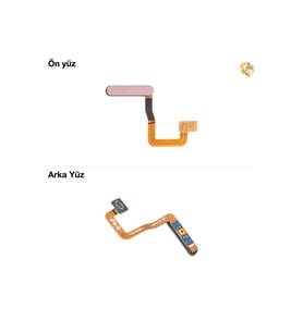 Samsung Z Fold 2 Parmak İzi Filmi Pembe Parmak izi film kablosu parmak izi sensörü filmi home tuşu film kablosu touch id film kablosu parmak izi soketi