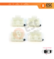 Chevrolet Cruze MK1 2008-2016 Volt MK1 2010-2015 95382556 İçin 4 Adet Ön Kapı Cam Kriko Tamir Klipsi